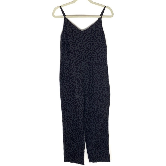 Sundry gray leopard jumpsuit XS - Picture 2 of 9